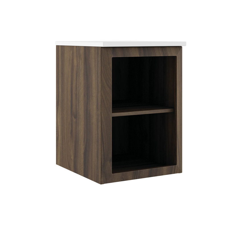 Gosman 24" Lower Open Side Cabinet, Brown