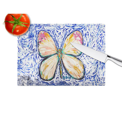 Planche à découper en verre Butterfly