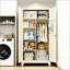 Armoire de rangement à outils en métal Spire 79,1 po de hauteur, offrant un espace généreux pour divers articles dans de multiples configurations