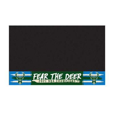 NBA  Milwaukee Bucks 2021 NBA Finals Champions Grill Mat