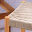Chaise d'appoint de patio en teck Seras-1204310597