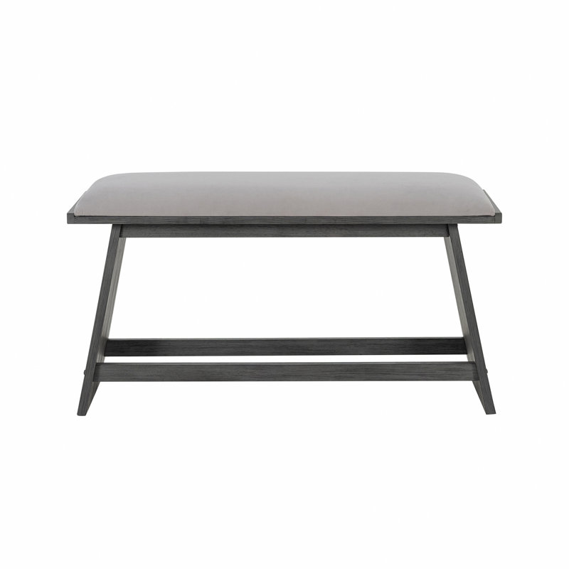 Banc de bar gris pour salon, chambre à coucher