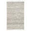 Tapis ivoire / noir à pois tamouls fait à la main (7 pi 10 po x 10 pi 10 po)-1090271008
