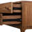 Jacobsen 32 " W Walnut Solid Wood Standard Drawer Nightstand
