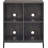 Modular Storage Cube Bookcase With Vinyl Records Holder And Record Player Stand, Industrial Design