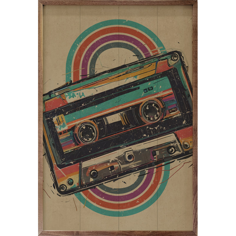 Cassette, H 8 po x l 5 po