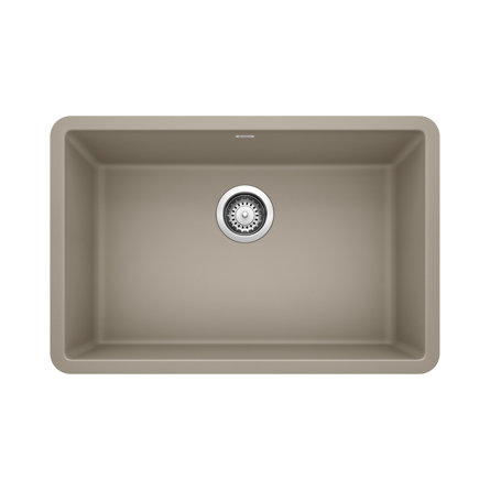 Precis SILGRANIT 27" Single Bowl Undermount Kitchen Sink