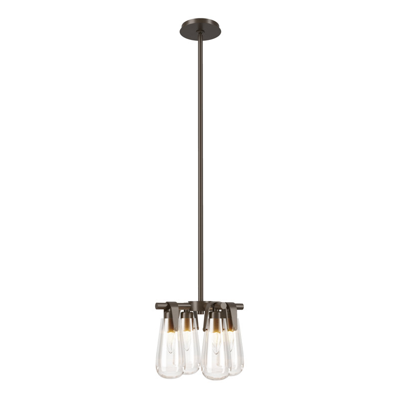 Eos 4 - Light Unique Classic Chandelier, Bronze