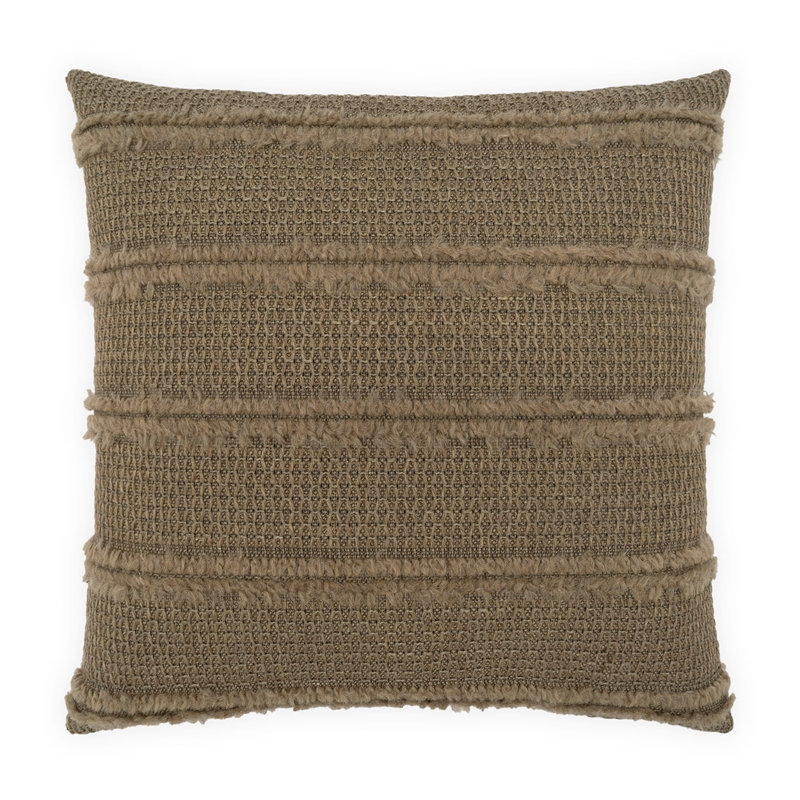 Coussin Kitto, Moka, H 24 po x l 24 po