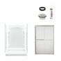 Satin Nickel/White