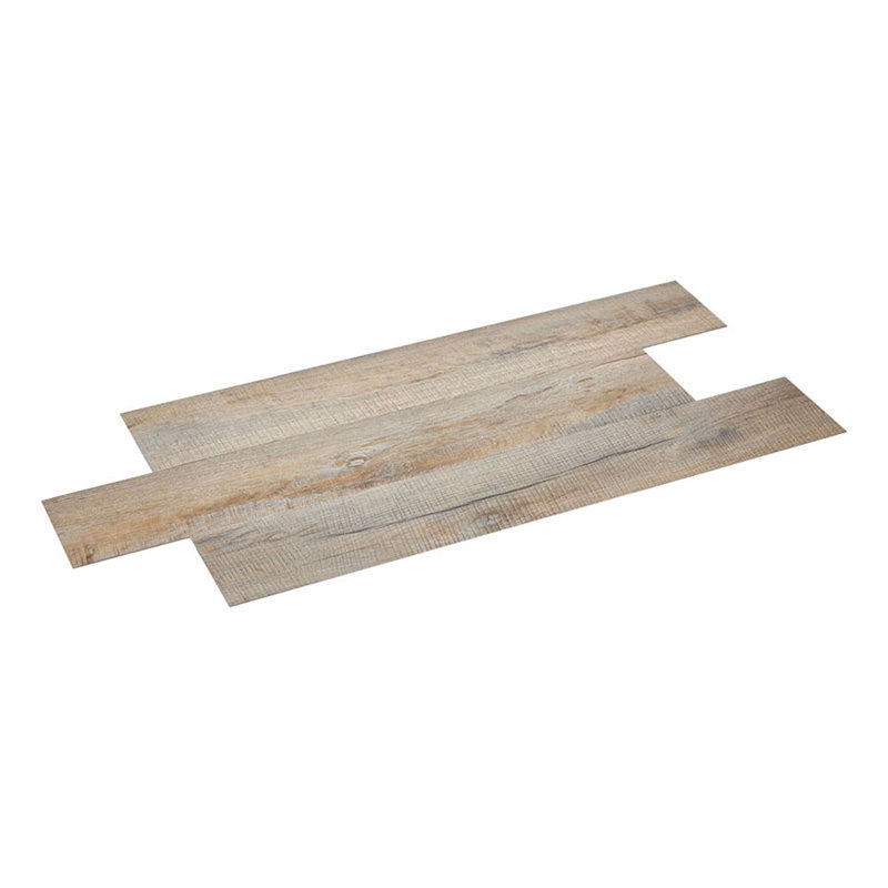 15.2x91.5 cm 36Pcs Self Adhesive PVC Flooring, Light Brown