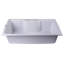 Évier de cuisine à simple cuve à montage sur plan L 34,63 po x l 19,67 po-14644820