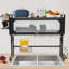 SUNYOU 2 Shelf Dish Drainer Kitchen Organizer-102845222