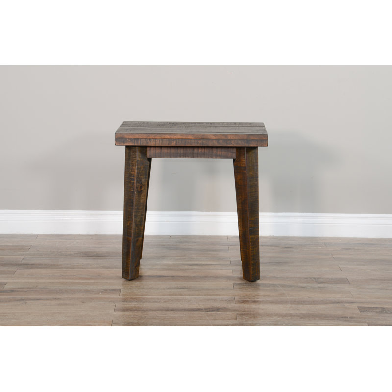 Speece Solid Wood End Table