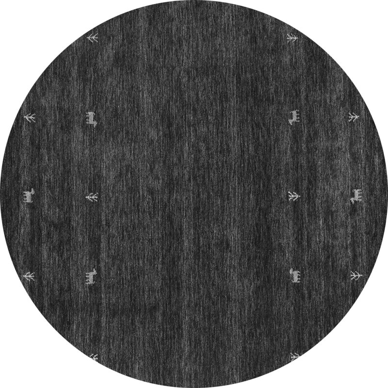 Sherlena Performance Ikat Indoor Rug, Round 4'