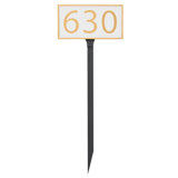 1-Line Lawn Address Sign