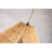 21-Inch 1-Light Natural Rattan Pendant