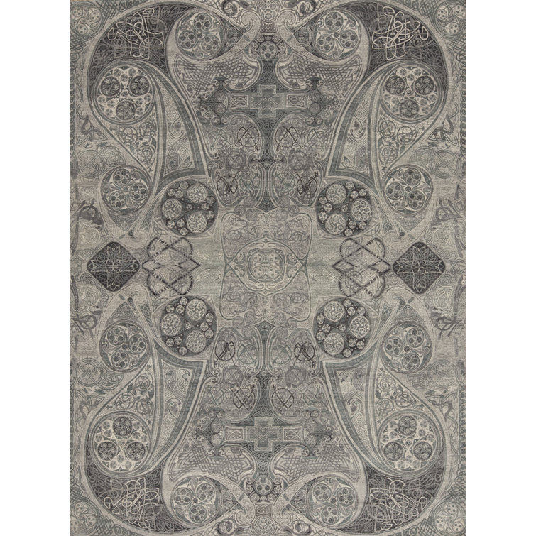 Four Seasons Hand Knotted Wool Area Rug