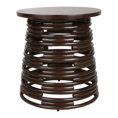 Zeke Rattan Round Coffee Or Side Table