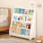 4-Tier Kids Bookshelf, Toddler Book Display Shelves-1745444494