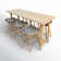 Essential Bar Set with Solid Wood Outer Material