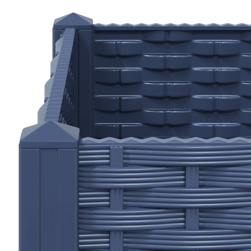 Furrier Raised Garden Bed, Blue Grey