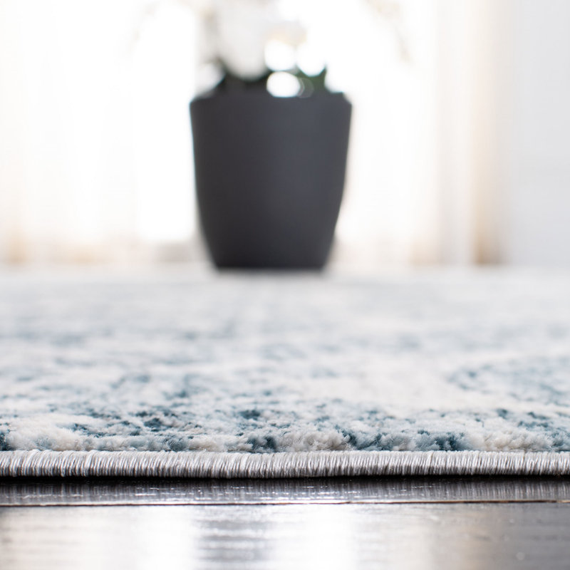Coyer Performance Damask Rug, Rectangle 8' x 10'