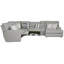 Canapé modulaire inclinable de 143 po Balvina-85505964