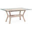 Trellis Glass Dining Table-71012577-71012579