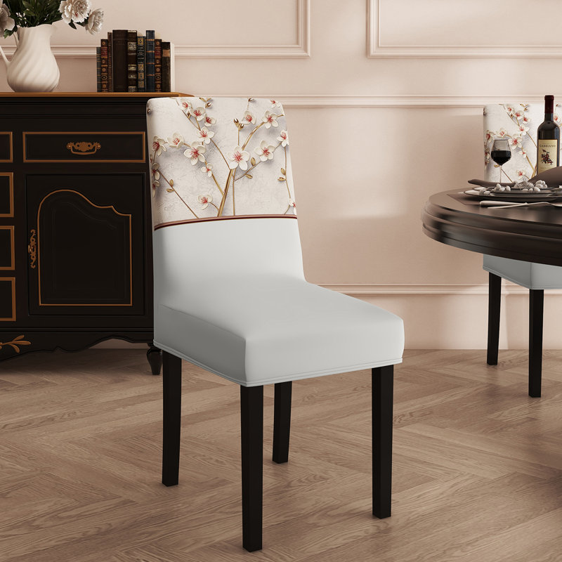 Housse pour chaise de salle à manger en polyester