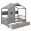 Twin Size House Bed With Drawers-1651944260