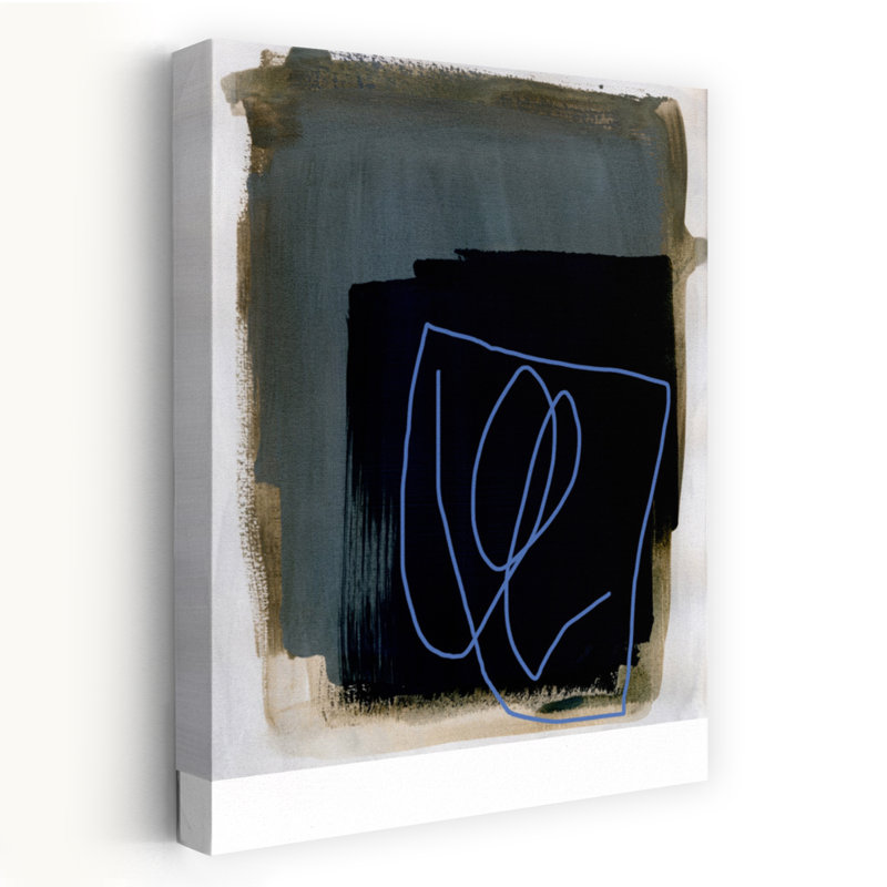 Art contemporain contemporain abstrait, H 24 po x l 16 po
