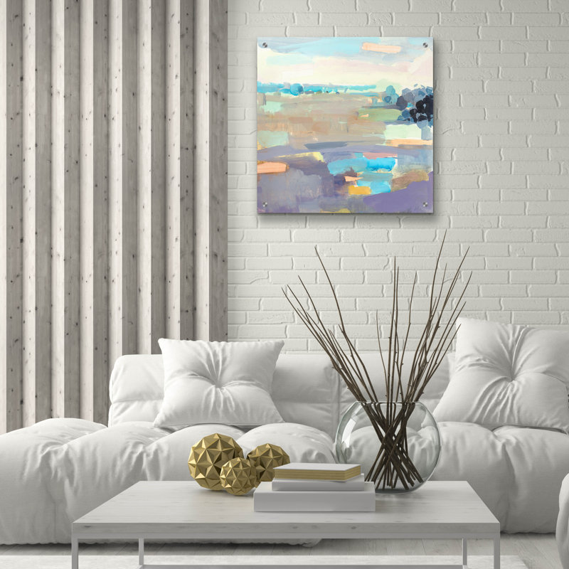 «Sherbet Sky» par Kathleen Robbins, H 24 po x l 24 po x P 0,2 po
