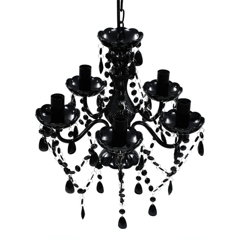 URBNLIVING Chandelier, Black