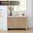 Lala 48" Single Bathroom Vanity with Grain White Engineered Stone Countertop without Mirror-1333020423