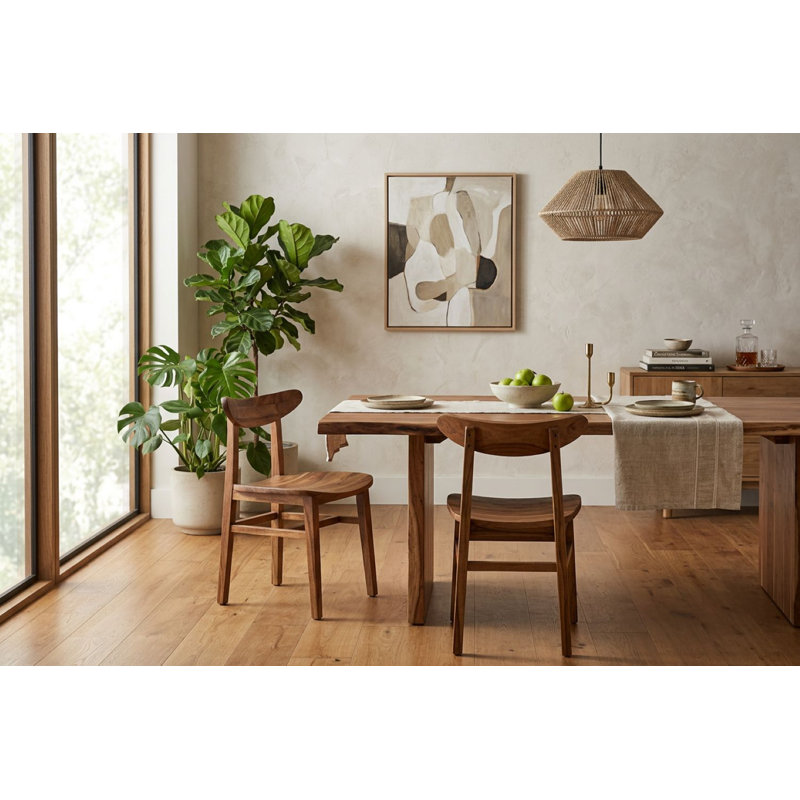 Britne 17.7'' H Solid Wood Side Chair