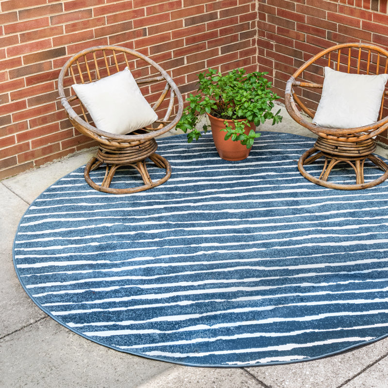 Sabrina Soto Ola Indoor/Outdoor Rug, Round 8'