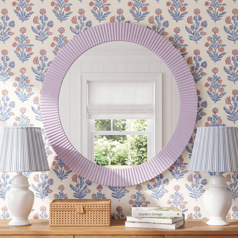 Dandelion Josia Wall Mirror, French Lilac