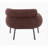 Maroon Tweed Chair