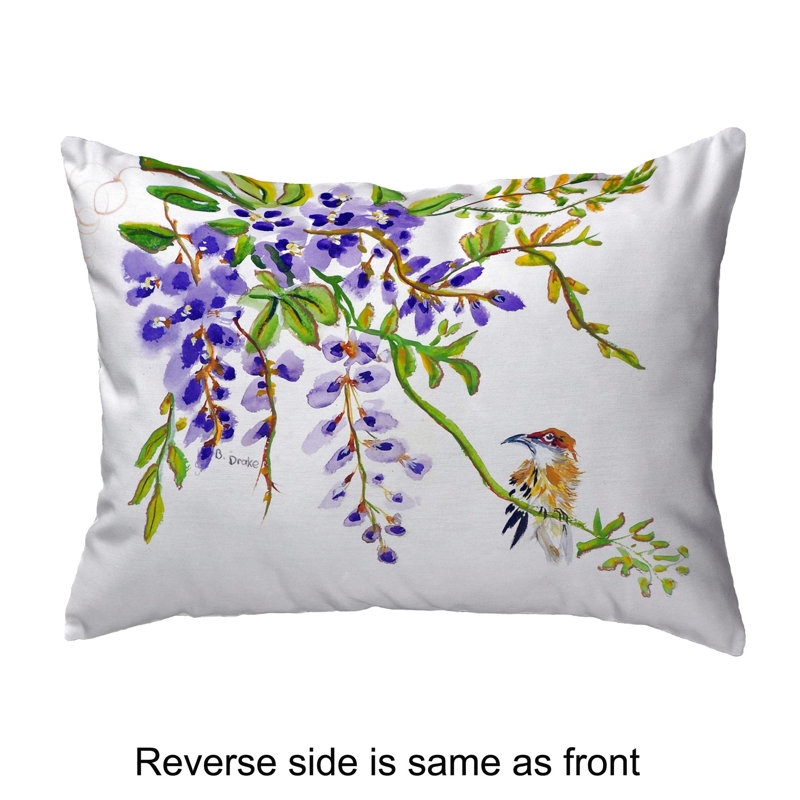 Outdoor Reversible Throw Pillow
