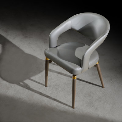 Ava Dining Chair in Dark Gray