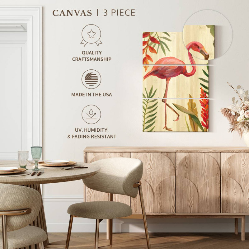 Brampt Lovely Tropical Garden I, 38" H x 24" W