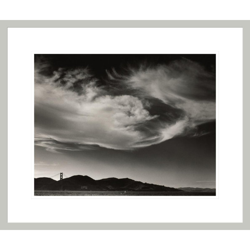 «Golden Gate Bridge San Francisco» par Major White, impression giclée sur cadre, H 17,75 po x l 21,12 po