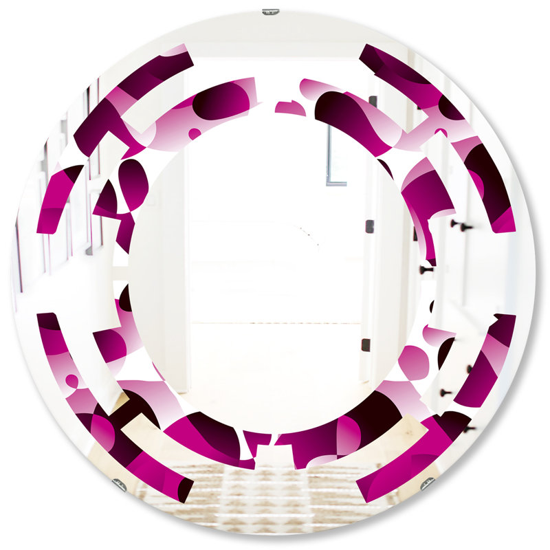 Miroir mural Space, H 31,5 po x l po