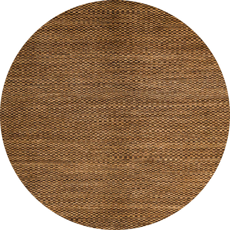 Tapis abstrait moderne 4691, Rond 7 pi