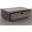 Fully Assembled Glass Outdoor Coffee Table
