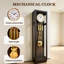76.18"New Chinese-style minimalist vertical solid wood floor clock