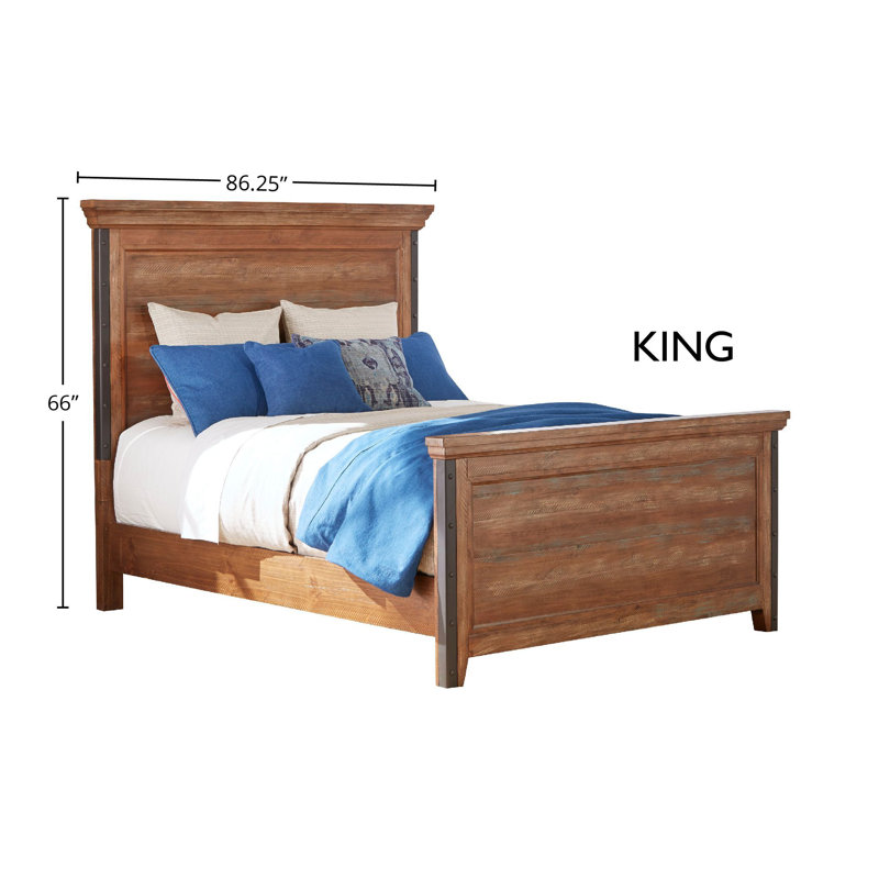 Solid Wood Headboard, King