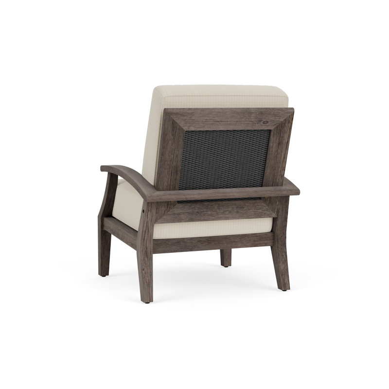 Frontier Outdoor Lounge Chair, Demo Stone, Charcoal