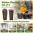 Wicker planter Rectangular - Set 2-750961232